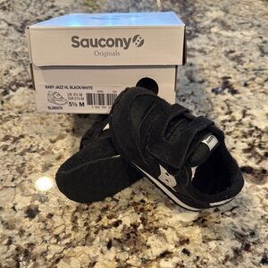 Saucony Originals Baby Jazz HL Black Kids Shoes